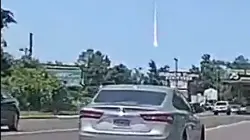 بالفيديو...كرة نارية غامضة في سماء الولايات المتحدة